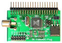SK-VideoADC-Plug, вид сверху