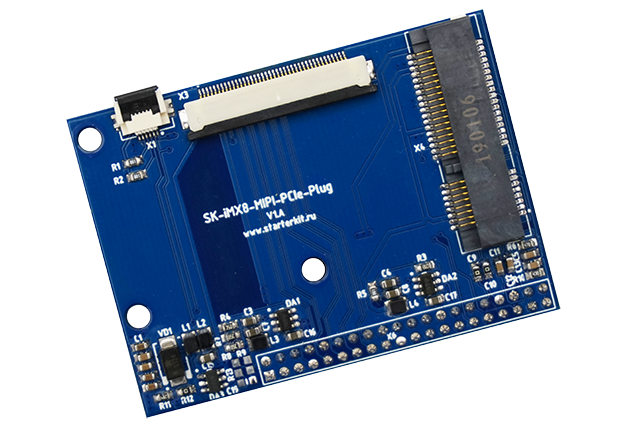 SK-iMX8-MIPI-PCIe-Plug