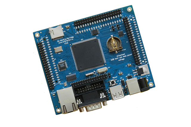 SK-LPC4088, вид сверху SK-LPC4088, вид сверху