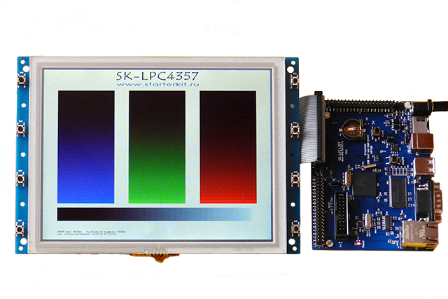 SK-LPC4357,  SK-TFT1024X768TP-Plug