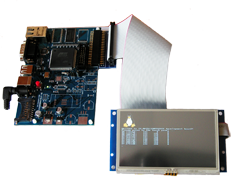 Пример подключения к плате SK-MAT91SAM9260 Пример подключения к плате SK-MAT91SAM9260