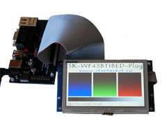 Пример подключения к плате SK-MLPC23XX Пример подключения к плате SK-MLPC23XX
